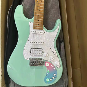 Guitare électrique intelligente Matador D160SE avec touche en érable, effets intégrés pour le streaming en direct, enregistrement interne et casque - Product Image 1