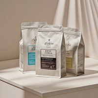 Sacs de café de 1 kilo avec valve de dégazage, matériau recyclé, vente en gros, écologique, MOQ 500, logo personnalisé