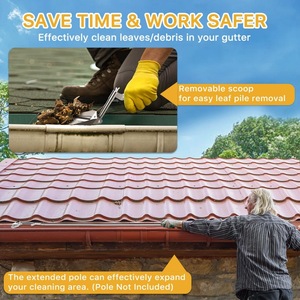 Strumenti per la pulizia delle grondaie in <span class=keywords><strong>acciaio</strong></span> inossidabile multifunzione per la pulizia delle pale per la pulizia delle pale prodotto per la fabbricazione di lamiere - Product Image 3