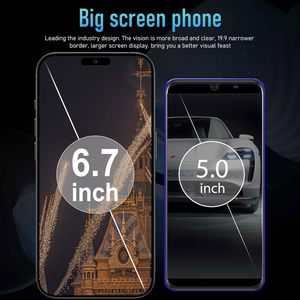 Nuovo Smartphone 5G Globale 2025 16pro <span class=keywords><strong>128</strong></span> 256 512 <span class=keywords><strong>GB</strong></span> 1T, Schermo Grande da 6,7 Pollici 120Hz, Versione Inglese NFC USA - Product Image 3