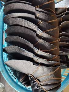 Protezione in vera pelle per scarpe di sicurezza con spessore industriale 1.8-2mm Tige De Chaussure De Securite La Deuxieme Peau - Product Image 4