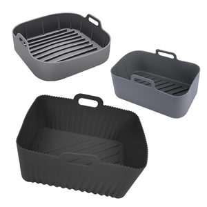 <strong>Air</strong> <strong>Fryer</strong> <strong>Silicone</strong> <strong>Pot</strong>,Food Safe Heat Resistant Easy Cleaning Non Stick <strong>Air</strong> <strong>Fryers</strong> <strong>Silicone</strong> Liner for Basket Accessories - Product Image 1