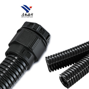 Tubos superpuestos dobles <span class=keywords><strong>Tubo</strong></span> de conducto dividido <span class=keywords><strong>corrugado</strong></span> flexible de doble apertura para instalación de conductos - Product Image 4