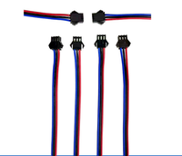Câble terminal SM254 CN 2P/3P/4P, connecteurs de couplage aérien mâle-femelle avec lumière LED pour applications électroniques