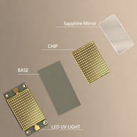 Meilleur prix pour imprimante 3D, imprimante offset à polymérisation haute intensité, module UVA 288-400W série 5025, puce LED COB 365/385/395nm