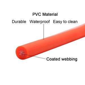 Muker personalizado Hunter seguimiento perro lujo ecológico sólido entrenamiento Correa resistente PVC impermeable bufanda decoración tamaños - Product Image 5