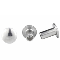 Taille personnalisée 2mm 2.5mm 3mm acier inoxydable SS 304 316 316L tête de champignon Rivet Semi-tubulaire GB873