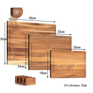 Joywave Cao Cấp Chất Lượng Keo Gỗ Pho Mát Phục Vụ Hội Đồng Quản Trị Trái Cây Cắt Thịt Hội Đồng Quản Trị Bộ 3 Bằng Gỗ Thớt Hội Đồng Quản Trị Với Đứng - Product Image 4