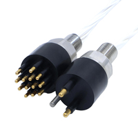Conector Circular Submarino Yingdige IP69 Impermeable de 12 Pines, Conector Subconn Micro Circular, Cable Subacuático Macho-Hembra YDG-MC-12-M/F-S/C