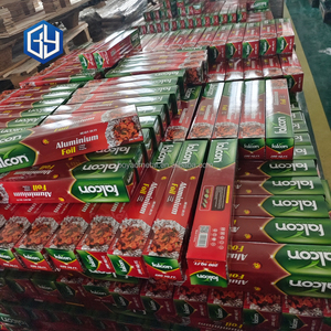 Falcon Foil 12mic 30cm 61.93mアルミホイルキッチン使用200平方フィート12ロール/カートム - Product Image 4