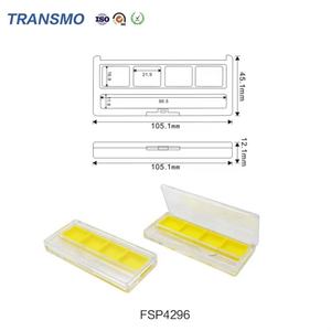 Boîte vide pour palette de fards à paupières, conteneur carré pour blush, boîte en plastique pour poudre, palette de fards à paupières - Product Image 2