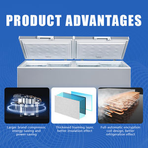 Congelador Horizontal Xiangming, Equipo de Refrigeración, Congelador Horizontal Comercial con Apertura Superior, Refrigerador Horizontal Profundo - Product Image 6