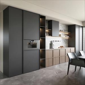 <span class=keywords><strong>Buffet</strong></span> de luxe moderne laqué mat pour <span class=keywords><strong>salle</strong></span> à <span class=keywords><strong>manger</strong></span> avec charnières à fermeture amortie - Product Image 2