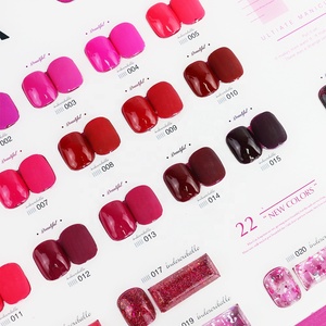 ชุดสีเจลทาเล็บ KLANA 22 สี คอลเลคชั่นสีชมพู แบบลอกออกได้ ใช้กับยูวีและแอลอีดี ขนาด 15 มล. สำหรับร้านทำเล็บ ขายส่ง ชุดสีเจลทาเล็บสีแดง - Product Image 2