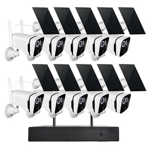 Eseecloud 10chs I 4.0 mégapixels NVR IP Wifi dôme CCTV réseau Ipsy batterie solaire caméra de recul - Product Image 1