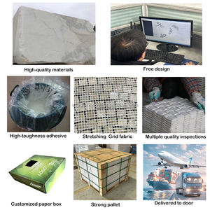 Mosaicos Hexagonales de Mármol Blanco Carrara con Acabados Mixtos Pulidos, Cepillados y Mate para Decoración de Paredes y Pisos de Baños y Cocinas - Product Image 5