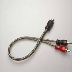 ขายตรงจากโรงงาน สายแยกเสียงรถยนต์แบบ Y Adapter 1 ต่อ 2 ขายส่ง สาย RCA - Product Image 3