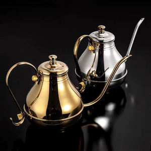 도매 아라비아 오리 주전자 에나멜 모로코 스테인레스 스틸 주입기 매직 세트 찻주전자 - Product Image 2