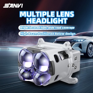 ระบบไฟส่องสว่างรถยนต์ SANVI 3.0 นิ้ว C4S LED 6000K ไฟสูง-ต่ำ ราคาดีที่สุด คุณภาพสูง - Product Image 2