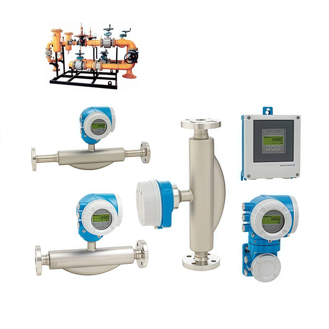 Compact Endress Hauser Proline Promass F 300 Coriolis Flowmeter Water Flowmeter for Gas Fuel and Milk