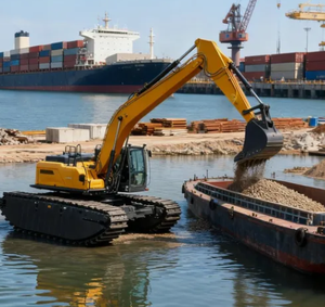 Excavatrice sur chenilles XE220GS avec godet <span class=keywords><strong>de</strong></span> construction 0,5-1,0 m³ et moteur haute puissance 228 kW pour terrains molletonnés - Product Image 2