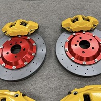 Karbon-Keramik-Bremsanlage mit Bremssätteln, kundenspezifische Rotorgröße, 10 Kolben, für Tank 300, Benz Mercedes G500, GLE, BMW X5 F10 M5