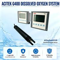 Analyseur de chlore acétique de précision ACITEK OEM MODBUS RS485 4-20mA IP65 Étanche LCD Double Relais Instrument d'analyse d'eau industrielle en ligne