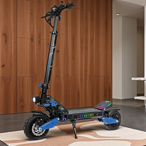 Scooter Obarter T50 60v25.6a con Motor de Doble Tracción de 5000w y 10 Pulgadas para Adultos y Trabajadores de Oficina, Neumático Sin Cámara, T50 Doble Tracción 60v 25.6a Eléctrico - Product Image 4