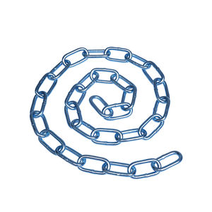 Chaîne de levage ronde galvanisée de haute qualité <span class=keywords><strong>BOHU</strong></span> G30 DIN 667 avec finition en zinc pour fonction de chaîne de traînage - Product Image 4