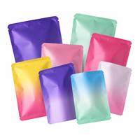 En Stock, Bolsas de Mylar Metalizadas y Laminadas con Sellado Trasero, 100 Unidades por Bolsa, para Empaque de Cartas de Juego