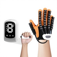Guante Robótico Inteligente Recargable para Rehabilitación, Equipo de Entrenamiento para Personas Mayores con Ictus y Hemiplejia, Control Remoto de Cinco Dedos