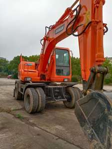 Excavadora de Ruedas Doosan DH150W-7 con Capacidad de Cucharón de 0.3m, Motor Cummins, Peso Operativo de 15 Toneladas - Product Image 3