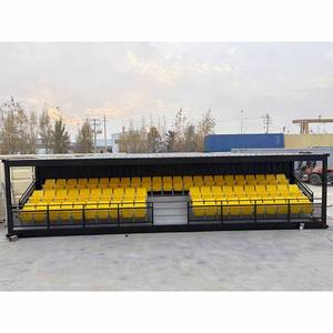 Tribuna per Spettatori Sportivi 40HC in Container Marittimo, Stand Modulare per Stadio di Calcio in Vendita nel Regno Unito - Product Image 1