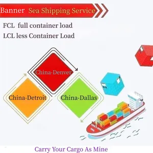 LCL FBA serviço de transporte marítimo 1688 taobao coleta de compradores inspeção de carga carregando de Shenzhen Xangai Ningbo