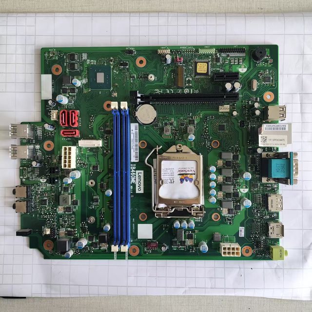 For V50t-13IMB Intel ATX Desktop Motherboard B460 LGA 1200 DDR4 Double Channel SATA Refurbished Full Tested 32GB Max RAM Package