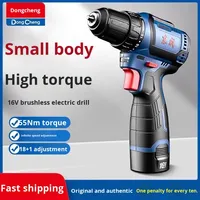 Perceuse à percussion sans fil lithium-ion 16V haute puissance la plus vendue, visseuse électrique à couple réglable - OEM