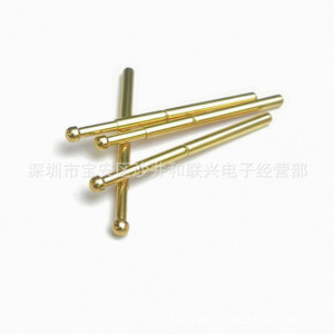 Sonda de prueba con baño de oro PA125, punta redonda de 2.0mm, cabezal de pin de resorte de 2.5mm, perforación de 2.4mm, piezas para instrumentos - Product Image 3