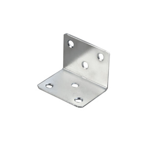Support d'angle renforcé en fer Kai Shun de type L 50x50mm pour étagère, connecteur de meuble - Product Image 4