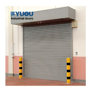 פלדה חסין רעלה ידנית רולר דלתות עם להניף שרשרת מתגלגלת לדלת - Product Image 4