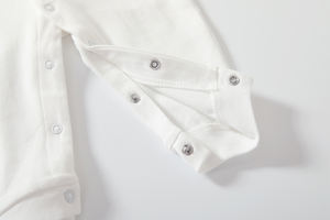 Vestiti del maglione del bambino del cotone morbido vestiti della Boutique del ragazzo infantile in bianco vestiti della ragazza del bambino da <span class=keywords><strong>0</strong></span> a <span class=keywords><strong>3</strong></span> <span class=keywords><strong>mesi</strong></span> per il bambino - Product Image 4