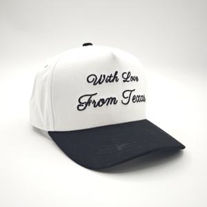 Gorra de Béisbol de Cinco Paneles con Letra Bordada en 3D de Dos Tonos, Logotipo Bordado Personalizado, Gorra de Algodón Estilo Dad Hat - Product Image 5