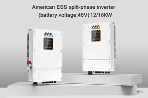 MEGAREVO R12KLNA R16KLNA 10kw 12kw 16kw ระบบไฮบริดพลังงานแสงอาทิตย์แบบแยกเฟส 120/240V คลื่นไซน์บริสุทธิ์ Mppt R16KLNA ไฮบริดแบบแยกเฟส - Product Image 4