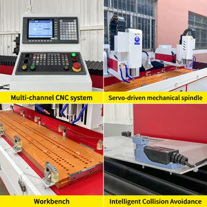 Precision Dual Spindle CNC Drilling <strong>Tapping</strong> <strong>Machine</strong> High Speed Multi-Axis Metal Processing Dual Channel High-Accuracy 1-20mm - Product Image 4