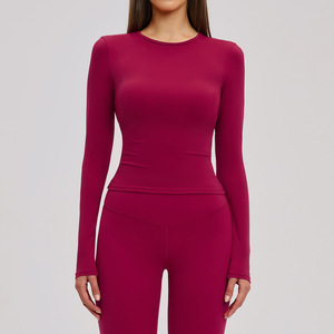 Camiseta Deportiva de Manga Larga para Mujer, 78% Poliamida, 22% Elastano, Alta Elasticidad - Product Image 3