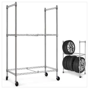 China Hersteller Warehouse Portable Steel Stacking Rack, Plate Tire Stacking Rack