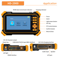 Testeur de caméra CCTV Rsrteng HD-2950, moniteur 4K 8MP TVI/CVI/AHD/CVBS vidéo analogique, écran TFT-LCD 4,3 pouces, matériau PC