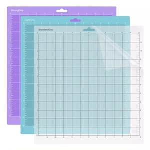 Tapis de découpe en PVC plastique YS12x12 pouces, standard, à forte adhérence, pour <span class=keywords><strong>Cricut</strong></span> <span class=keywords><strong>Maker</strong></span> - Product Image 2