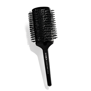 Roll Hairbrush Black Wood Model Daiso0948 For Daily Use - Product Image 2