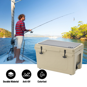 23,8 pulgadas Color personalizado marrón EVA caja que cubre la almohadilla superior del refrigerador para <span class=keywords><strong>Yeti</strong></span> <span class=keywords><strong>Cooler</strong></span> Box Ice Boxes Topper - Product Image 4