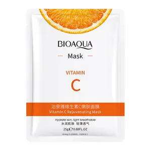 BIOAQUA-crema facial hidratante blanqueadora, conjunto de cuidado de la piel con vitamina C para belleza, venta al por mayor, 6 uds.